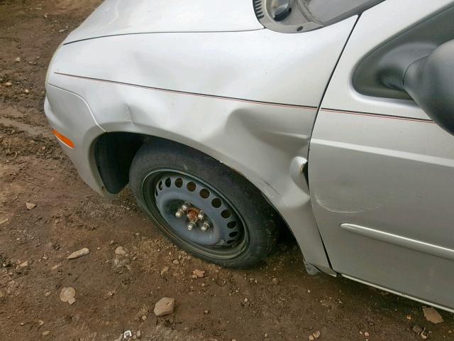 1B3ES56C82D613897 - 2002 DODGE NEON ES SILVER photo 9