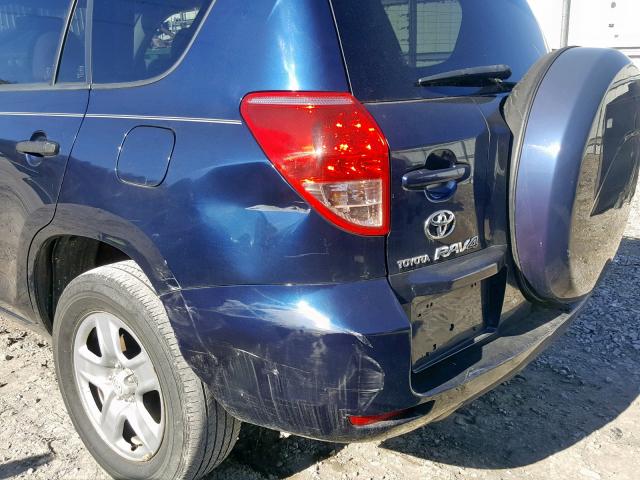 JTMBD33VX75095086 - 2007 TOYOTA RAV4 BLUE photo 9