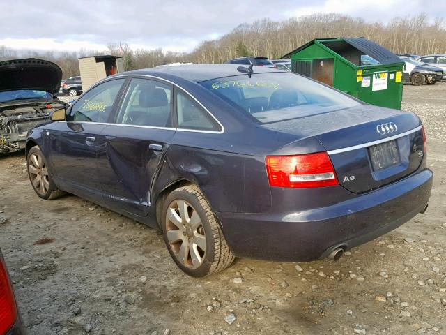 WAUDG74F45N114997 - 2005 AUDI A6 3.2 QUA GRAY photo 3