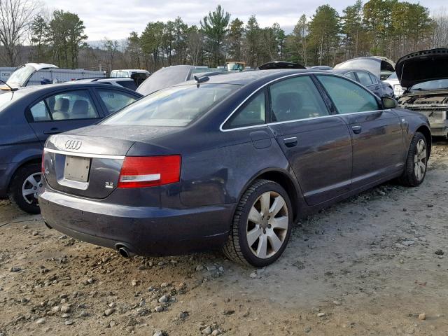 WAUDG74F45N114997 - 2005 AUDI A6 3.2 QUA GRAY photo 4