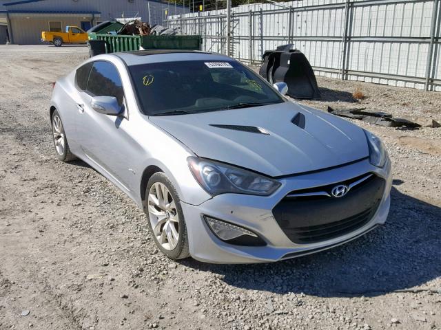 KMHHU6KJXDU080059 - 2013 HYUNDAI GENESIS CO SILVER photo 1