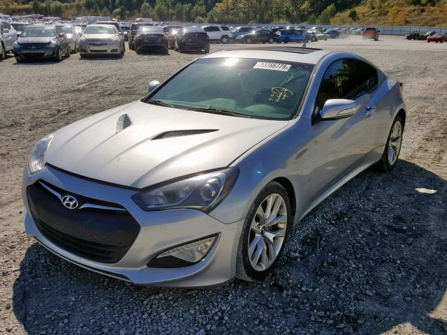 KMHHU6KJXDU080059 - 2013 HYUNDAI GENESIS CO SILVER photo 2