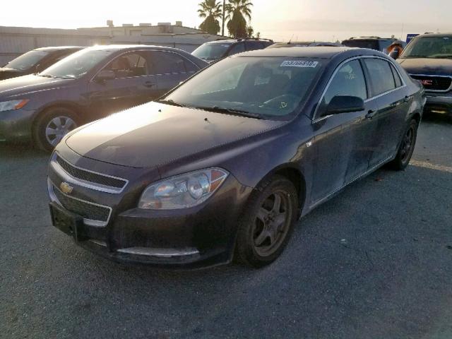 1G1ZH57B38F284469 - 2008 CHEVROLET MALIBU 1LT 黑色 照片 2