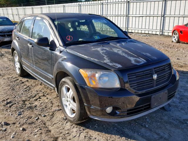 1B3HB48B07D535733 - 2007 DODGE CALIBER SX BLACK photo 1