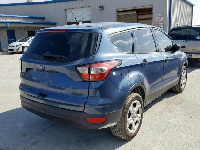 1FMCU0F76JUB36872 - 2018 FORD ESCAPE S BLUE photo 4