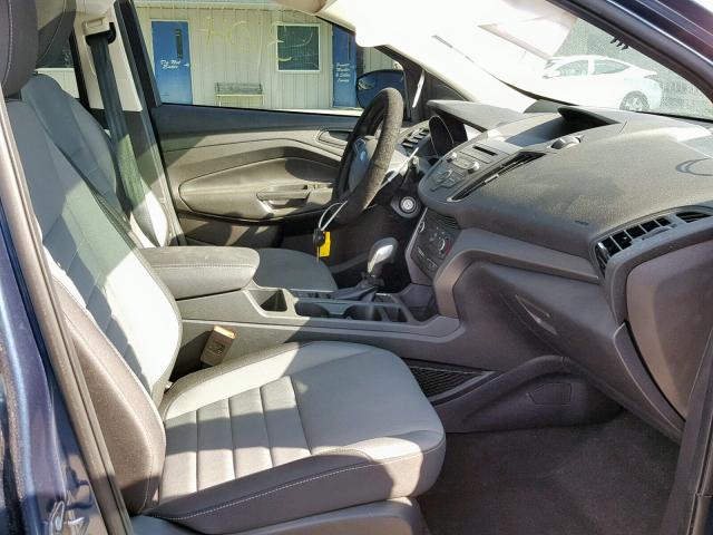 1FMCU0F76JUB36872 - 2018 FORD ESCAPE S BLUE photo 5