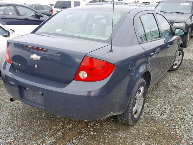 1G1AL58F887317361 - 2008 CHEVROLET COBALT LT BLUE photo 4