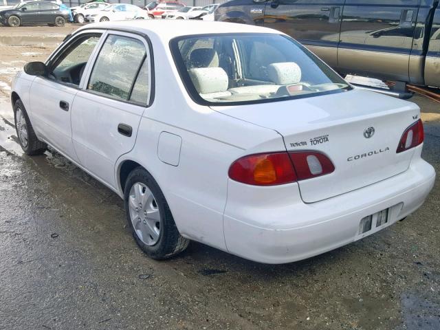 1NXBR12E0YZ403019 - 2000 TOYOTA COROLLA VE WHITE photo 3