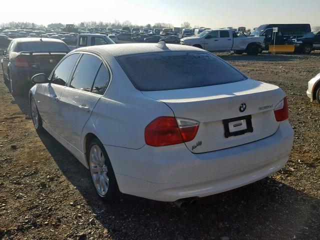 WBAVD33596KV67434 - 2006 BMW 330 XI WHITE photo 3