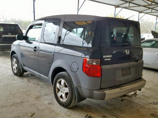 5J6YH18503L000403 - 2003 HONDA ELEMENT EX BLACK photo 3