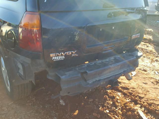 1GKES66M866130440 - 2006 GMC ENVOY DENA BLACK photo 9