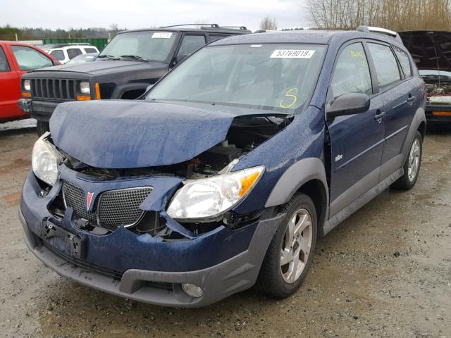 5Y2SM65896Z440477 - 2006 PONTIAC VIBE BLUE photo 2