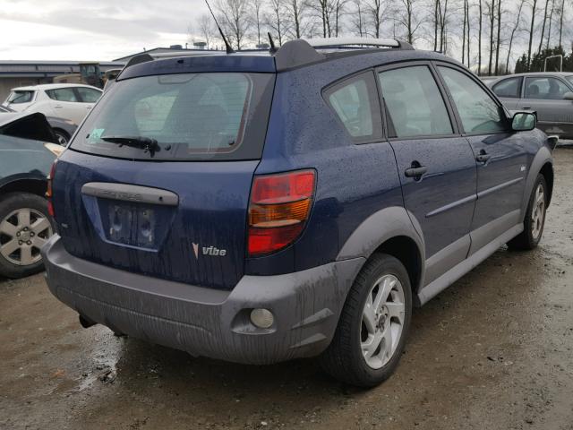 5Y2SM65896Z440477 - 2006 PONTIAC VIBE BLUE photo 4