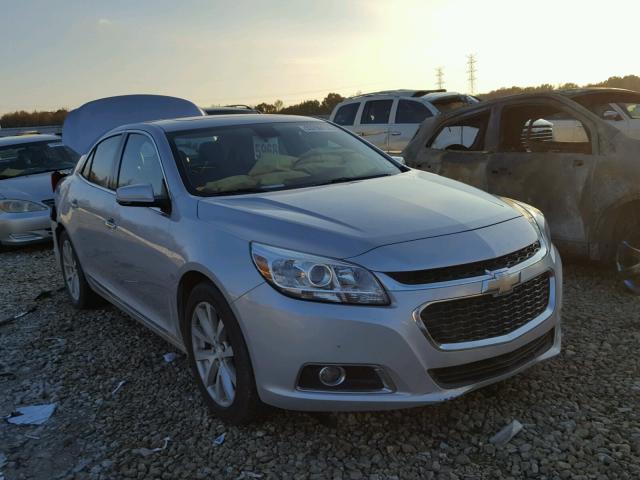 1G11H5SL1EF225087 - 2014 CHEVROLET MALIBU LTZ SILVER photo 1