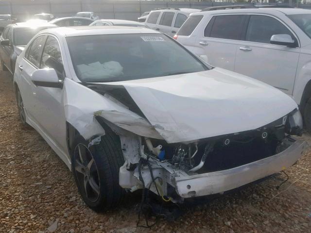 JH4CU2F83DC004198 - 2013 ACURA TSX SE WHITE photo 1