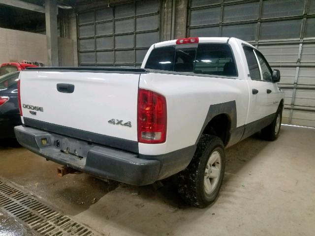 1D7HU18N82J163091 - 2002 DODGE RAM WHITE photo 4