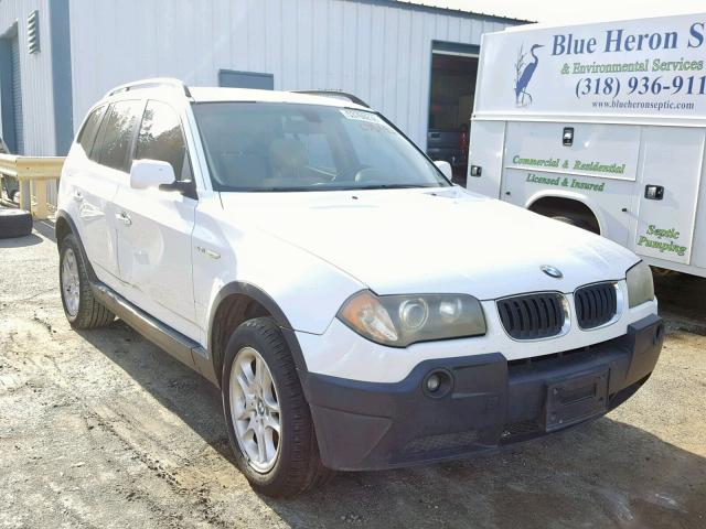 WBXPA73464WC35482 - 2004 BMW X3 2.5I WHITE photo 1