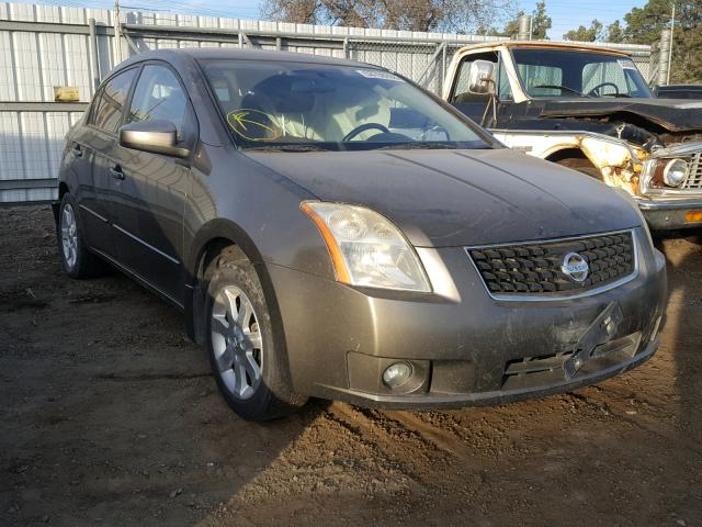 3N1AB61E38L619429 - 2008 NISSAN SENTRA 2.0 GRAY photo 1