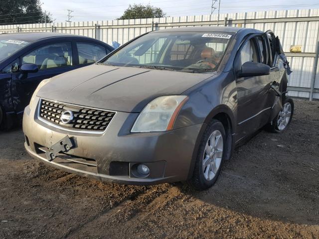 3N1AB61E38L619429 - 2008 NISSAN SENTRA 2.0 GRAY photo 2