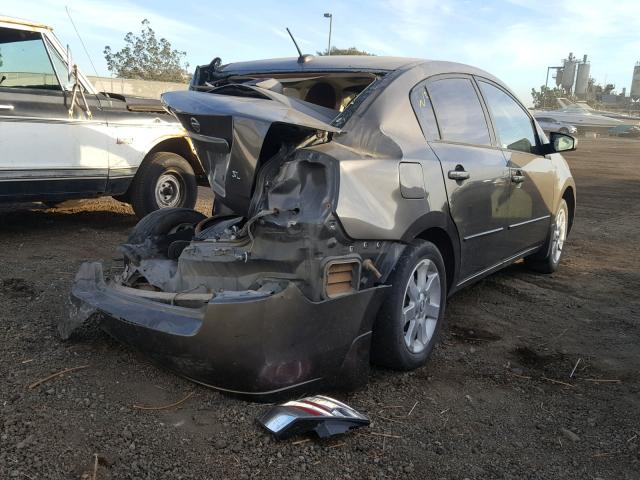 3N1AB61E38L619429 - 2008 NISSAN SENTRA 2.0 GRAY photo 4