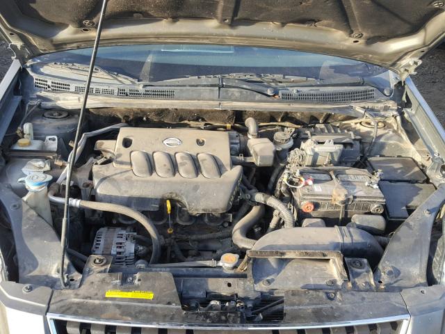 3N1AB61E38L619429 - 2008 NISSAN SENTRA 2.0 GRAY photo 7