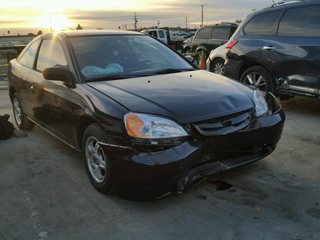 1HGEM22252L098479 - 2002 HONDA CIVIC DX BLACK photo 1