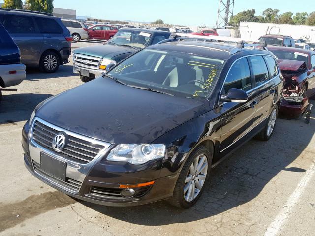 WVWXL7ANXAE020009 - 2010 VOLKSWAGEN PASSAT KOM BLACK photo 2