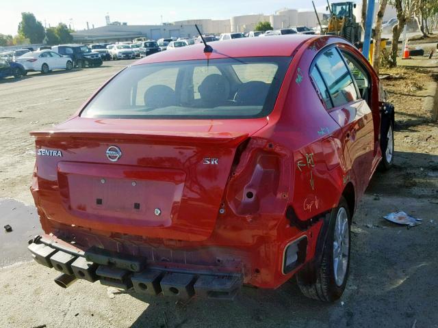 3N1AB6APXCL670985 - 2012 NISSAN SENTRA 2.0 RED photo 4