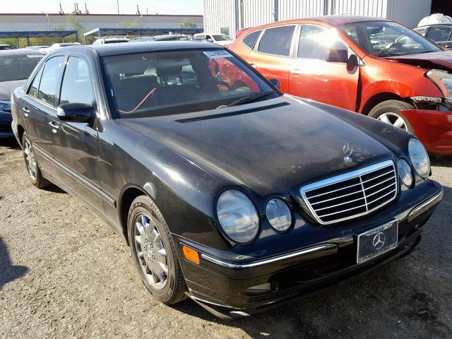 WDBJF65J21B317161 - 2001 MERCEDES-BENZ E 320 BLACK photo 1