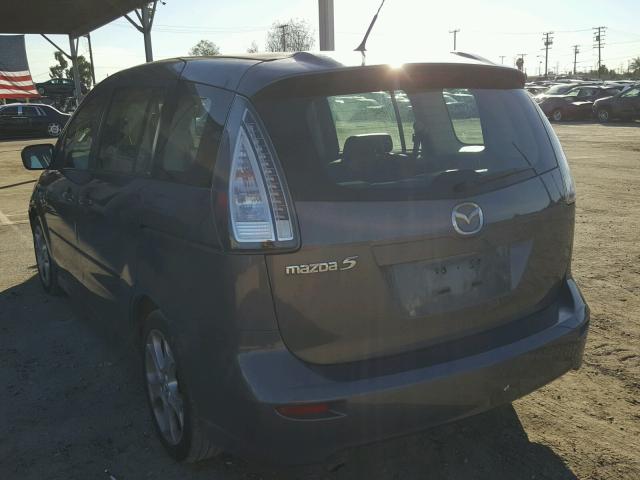 JM1CR29L190330044 - 2009 MAZDA 5 GRAY photo 3