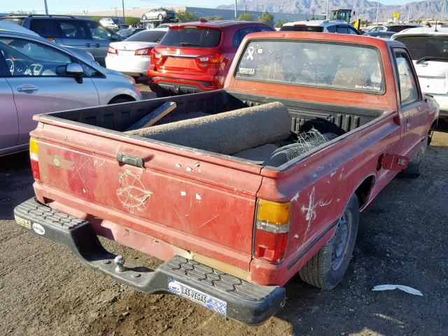 JT4RN50R2G0177809 - 1986 TOYOTA PICKUP 1/2 RED photo 4