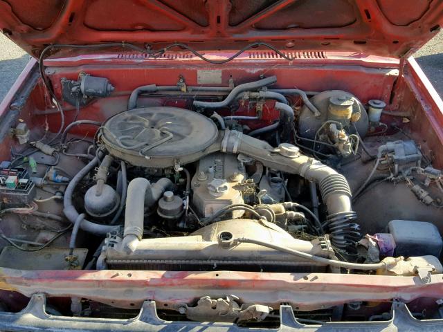 JT4RN50R2G0177809 - 1986 TOYOTA PICKUP 1/2 RED photo 7