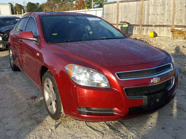 1G1ZJ57BX8F278849 - 2008 CHEVROLET MALIBU 2LT RED photo 1