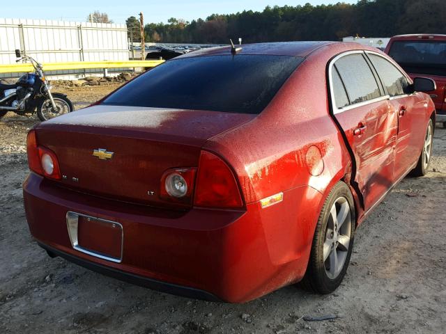 1G1ZJ57BX8F278849 - 2008 CHEVROLET MALIBU 2LT RED photo 4