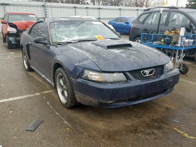 1FAFP42X93F306659 - 2003 FORD MUSTANG GT BLUE photo 1