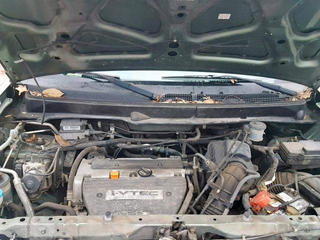 5J6YH28685L013076 - 2005 HONDA ELEMENT EX GREEN photo 7