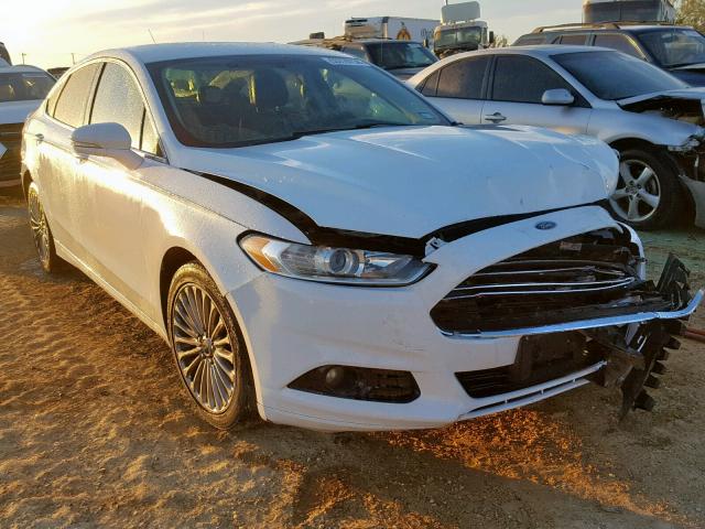 3FA6P0K97ER272866 - 2014 FORD FUSION TIT WHITE photo 1