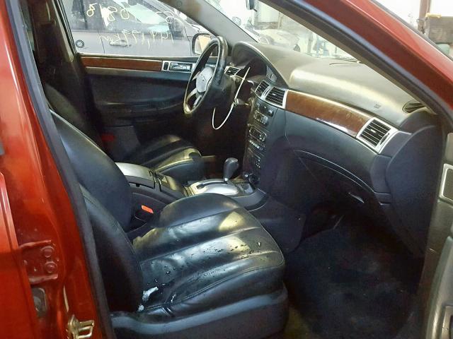 2C4GM68425R655433 - 2005 CHRYSLER PACIFICA T RED photo 5