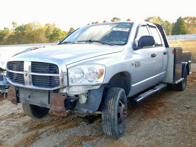 3D6WH48L19G510207 - 2009 DODGE RAM 3500 SILVER photo 2