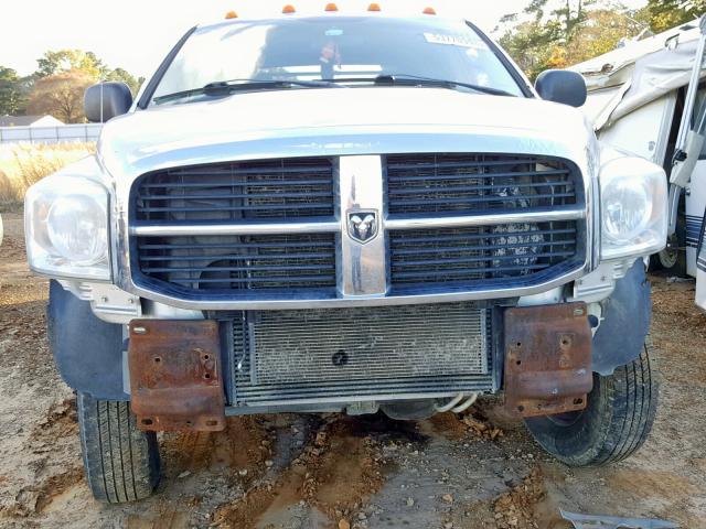 3D6WH48L19G510207 - 2009 DODGE RAM 3500 SILVER photo 9