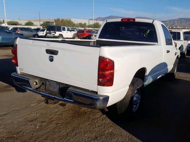3D7KR26C17G710077 - 2007 DODGE RAM 2500 S Ağ foto 4