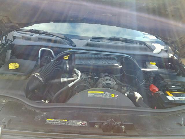 1J8HH48K76C203184 - 2006 JEEP COMMANDER BLACK photo 7