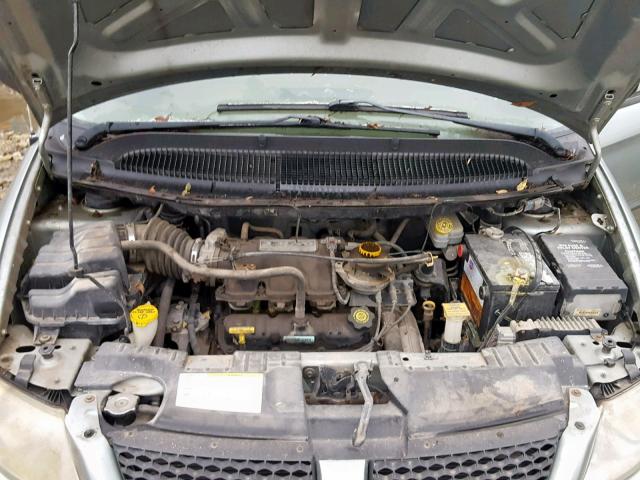 1D4GP24313B229096 - 2003 DODGE GRAND CARA GREEN photo 7