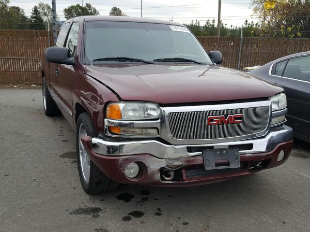 2GTEC19V031395808 - 2003 GMC NEW SIERRA RED photo 1