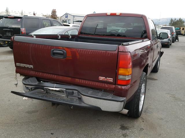 2GTEC19V031395808 - 2003 GMC NEW SIERRA RED photo 4