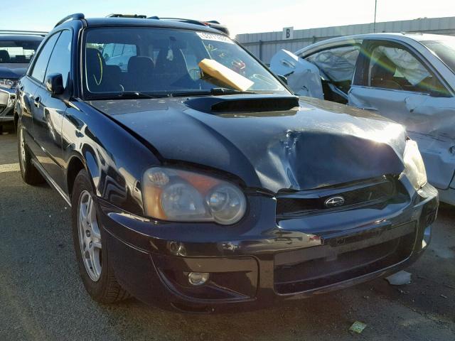 JF1GG29684H808882 - 2004 SUBARU IMPREZA WR BLACK photo 1