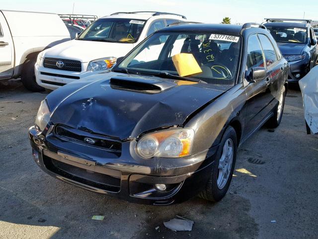 JF1GG29684H808882 - 2004 SUBARU IMPREZA WR BLACK photo 2