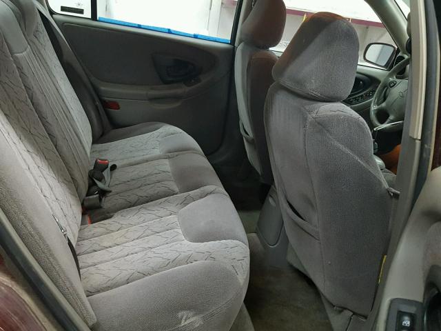 1G1NE52J52M580537 - 2002 CHEVROLET MALIBU LS 红色 照片 6