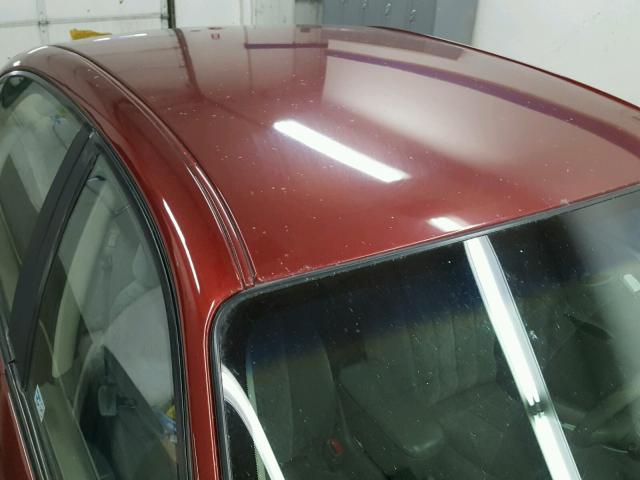 1G1NE52J52M580537 - 2002 CHEVROLET MALIBU LS 红色 照片 9