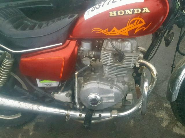 NC022100879 - 1980 HONDA CM400 MAROON photo 7